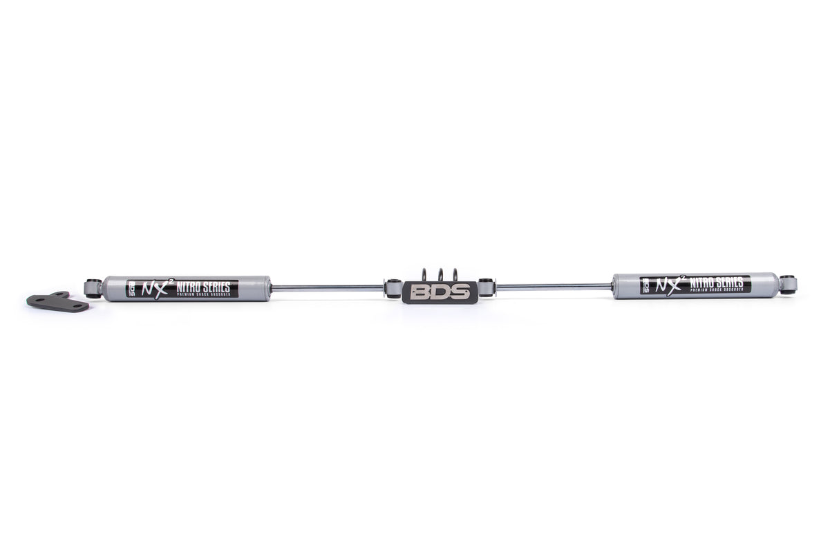1999-2004 F-250/F-350 Super Duty Dual NX2 Steering Stabilizer Kit | Dirty Garage