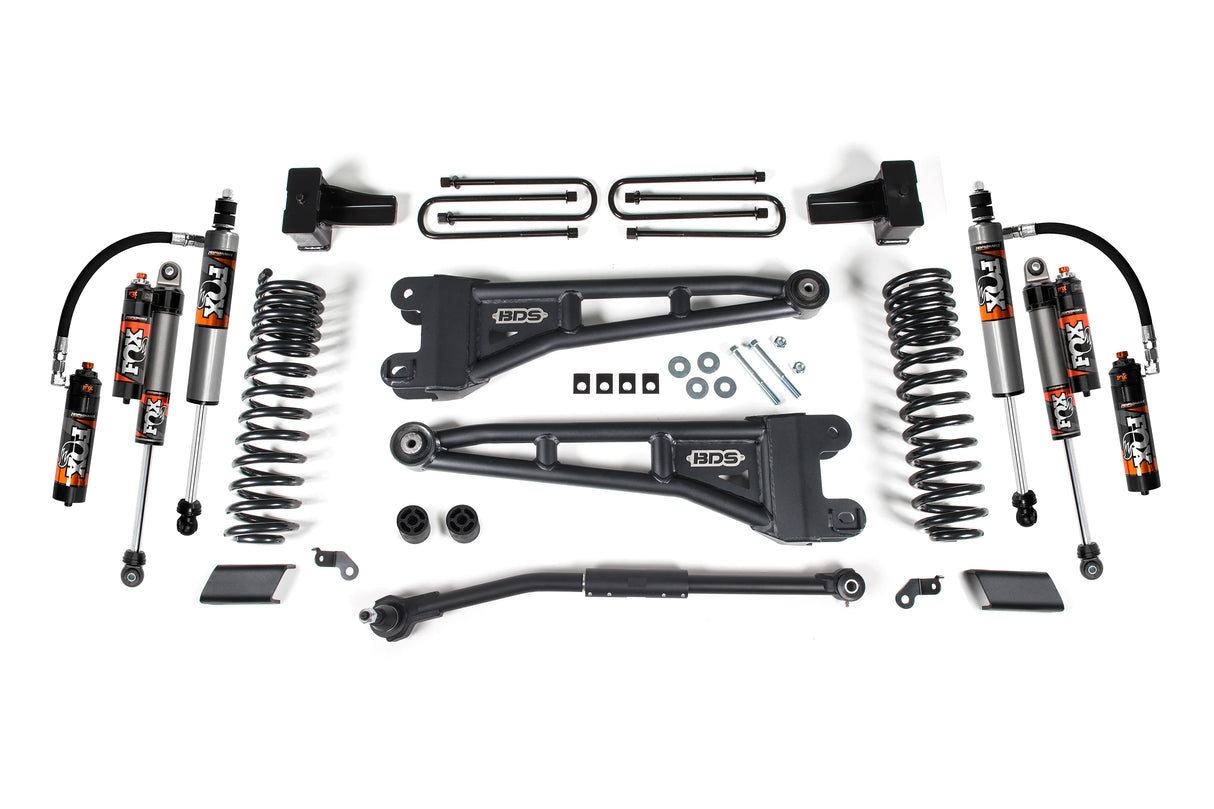 2020-2022 F-450 2.5" Lift Kit w/ Radius Arm & Fox 2.5 PE Shocks | Dirty Garage