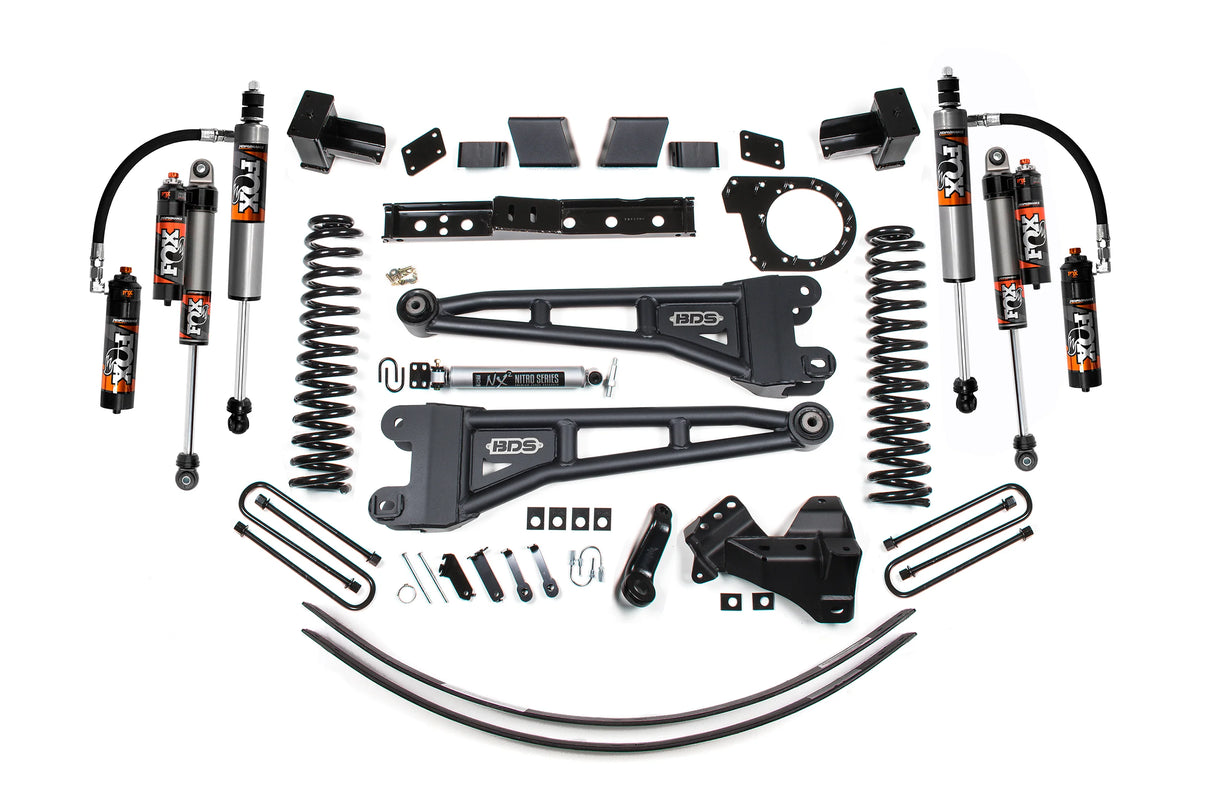 2017-2019 F-350 4wd 6" Radius Arm Lift Fox 2.5 PE | Dirty Garage