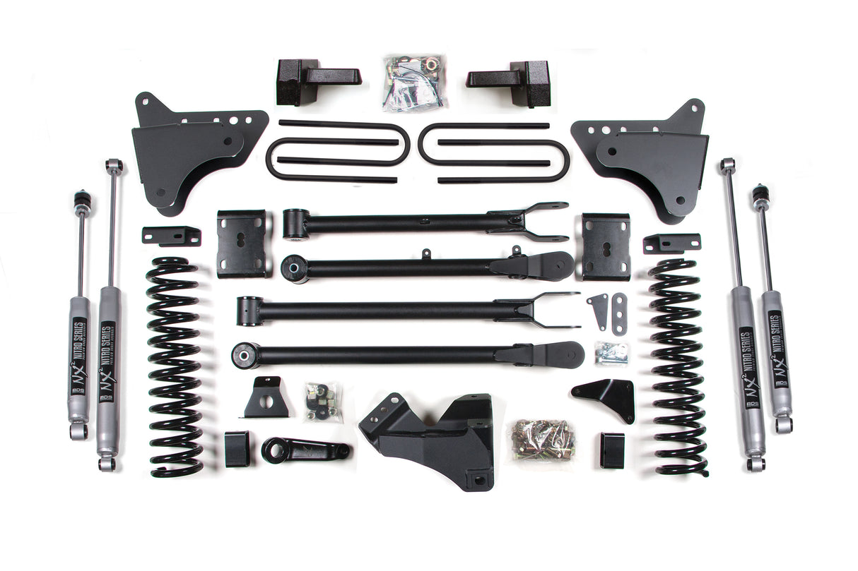 2011-2016 F-250/F-350 4" Gas 4-Link Spring Kit | Dirty Garage