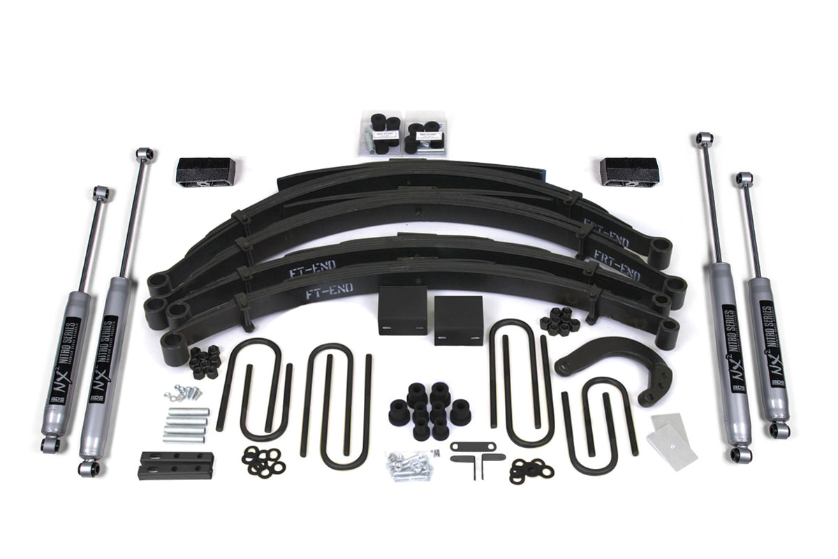 1973-1976 K20/K25 8" Lift Glide-Ride 8/8 Springs | Dirty Garage