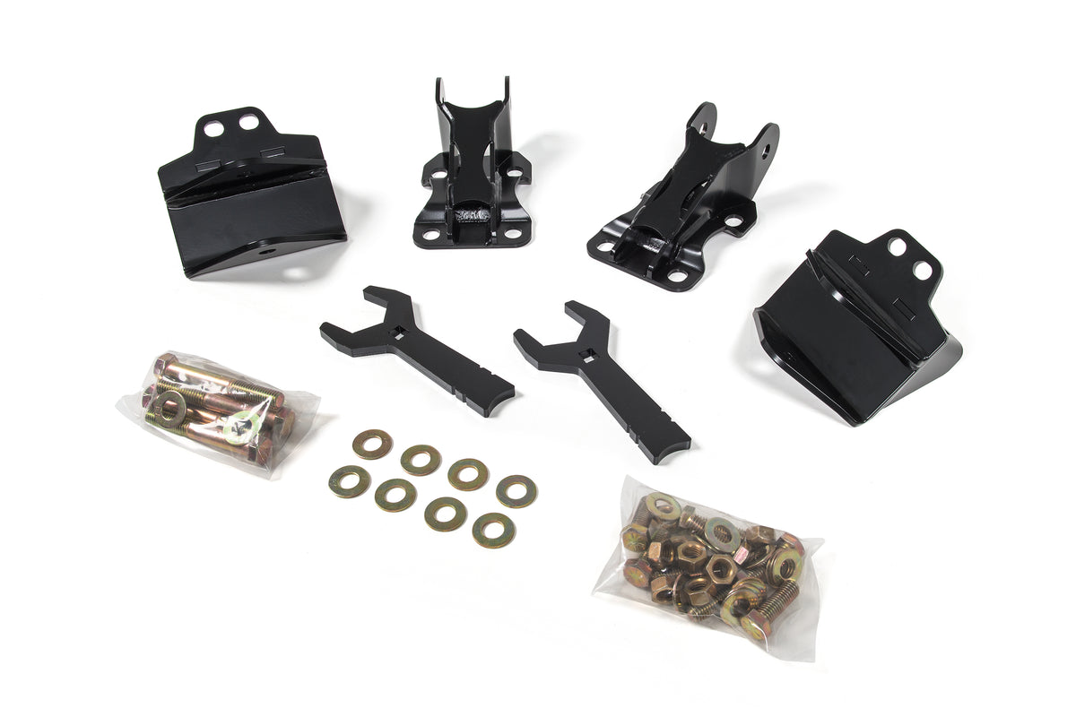 2001-2010 HD Recoil Traction Bar Mounting Kit | Dirty Garage
