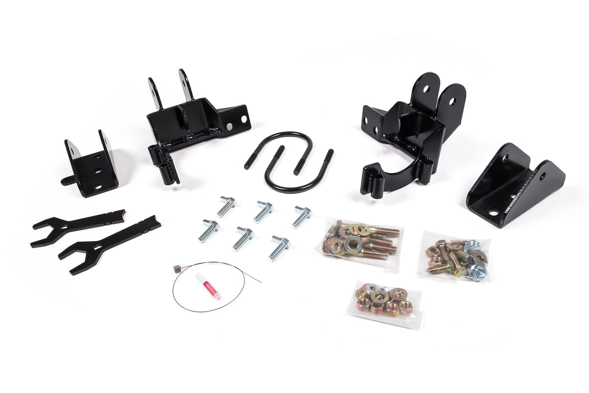 2011-2019 Silverado/Sierra 2500-3500 HD Recoil Traction Bar Mounting Kit | Dirty Garage