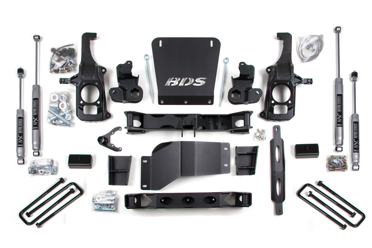 2011-2019 GM HD 6.5" High Clearance Block Lift | Dirty Garage