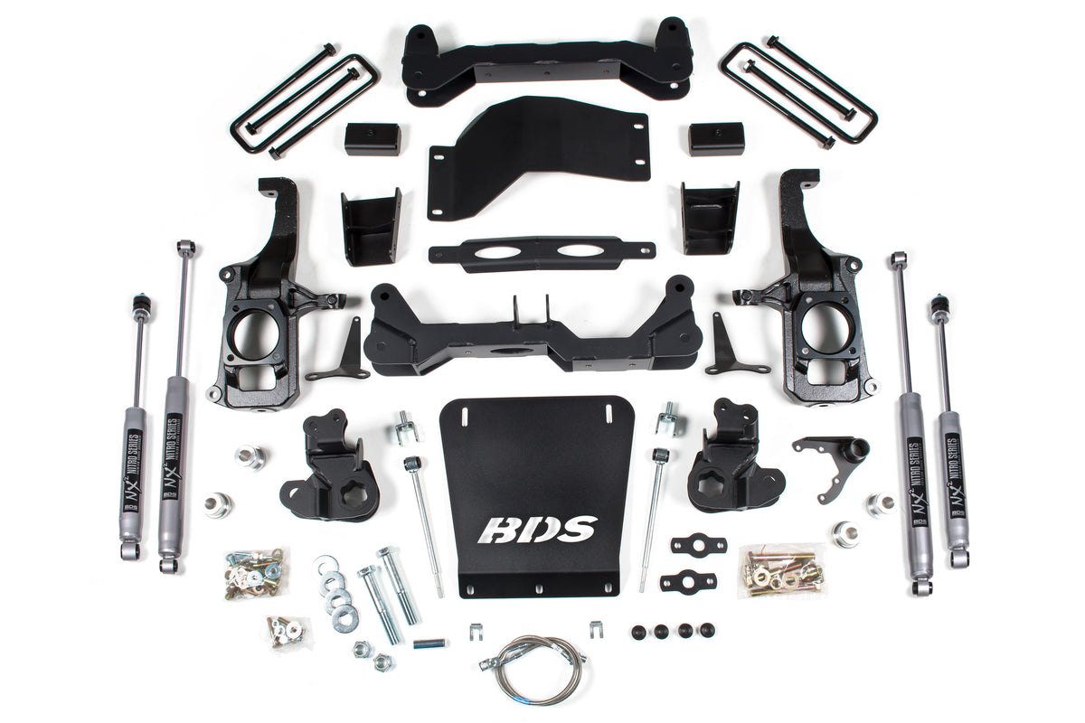 2011-2019 Chevy HD 4.5" Lift 2" Rear Blocks | Dirty Garage