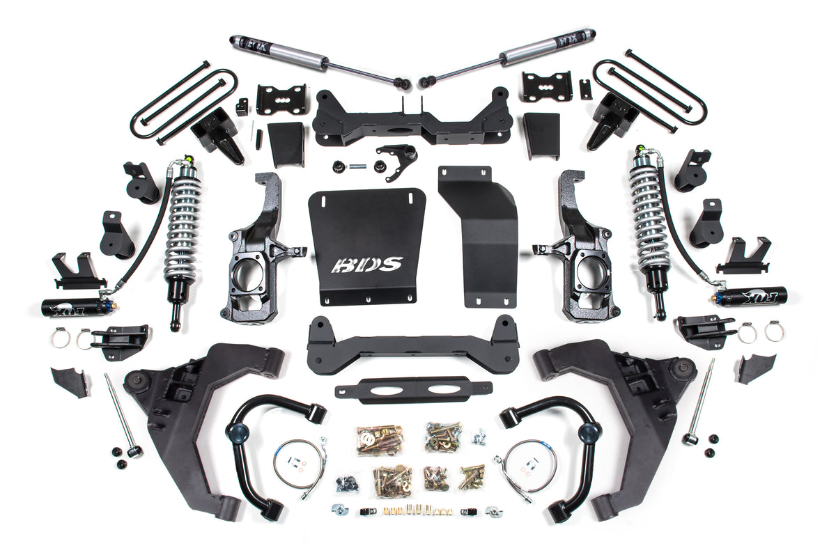 2011-2019 Chevy HD 6.5" Lift FOX 2.5 Coil-Over | Dirty Garage