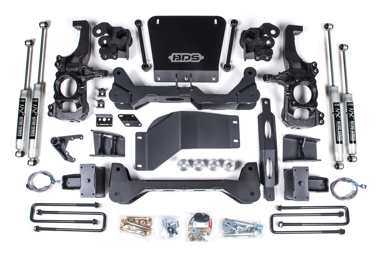 2020-2026 GM 2500HD/3500HD 4WD 6.5" NTBD Lift Kit | Dirty Garage