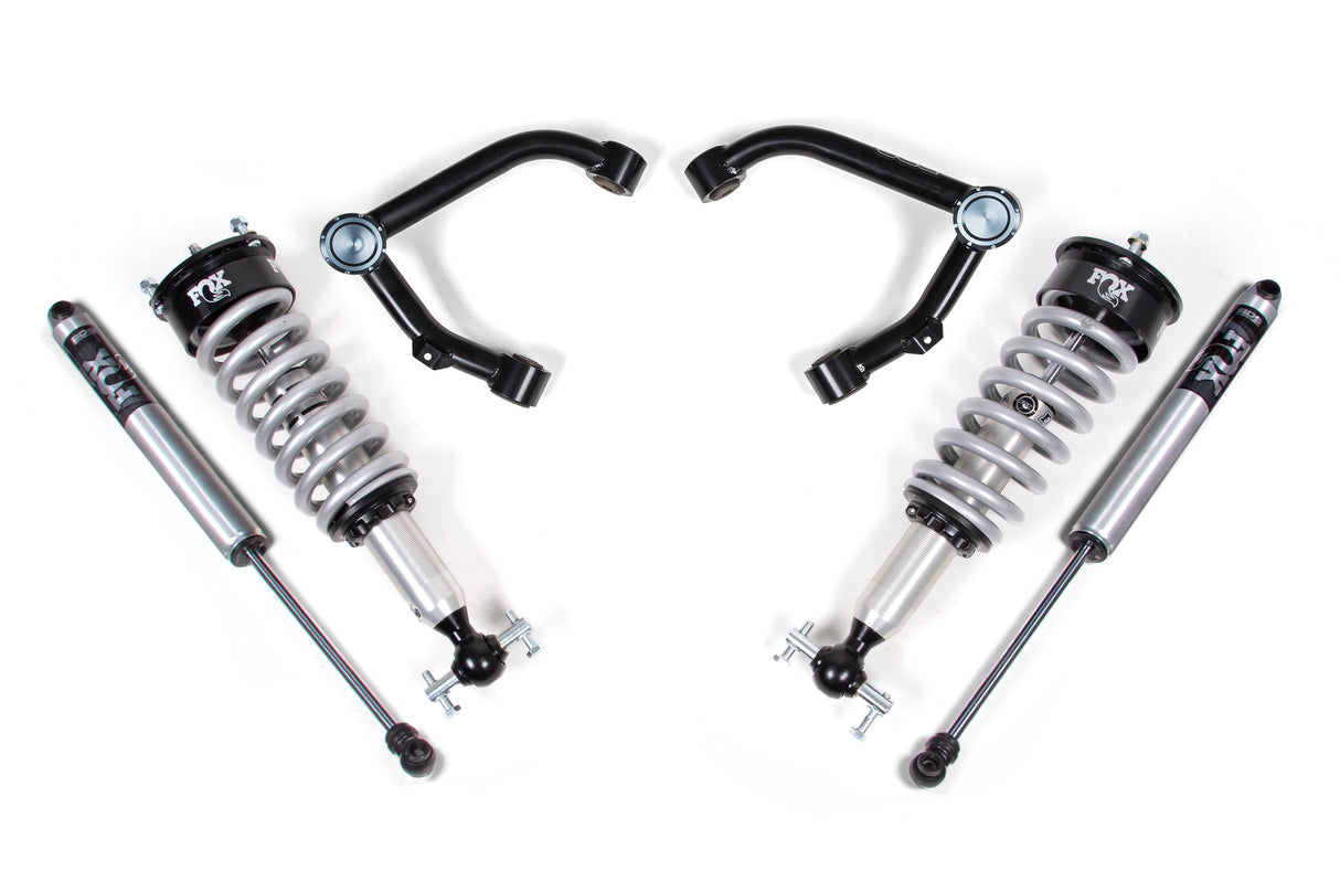 2007-2018 GM 1500 2" Lift FOX 2.0 Coilover UCA Rear Shocks | Dirty Garage