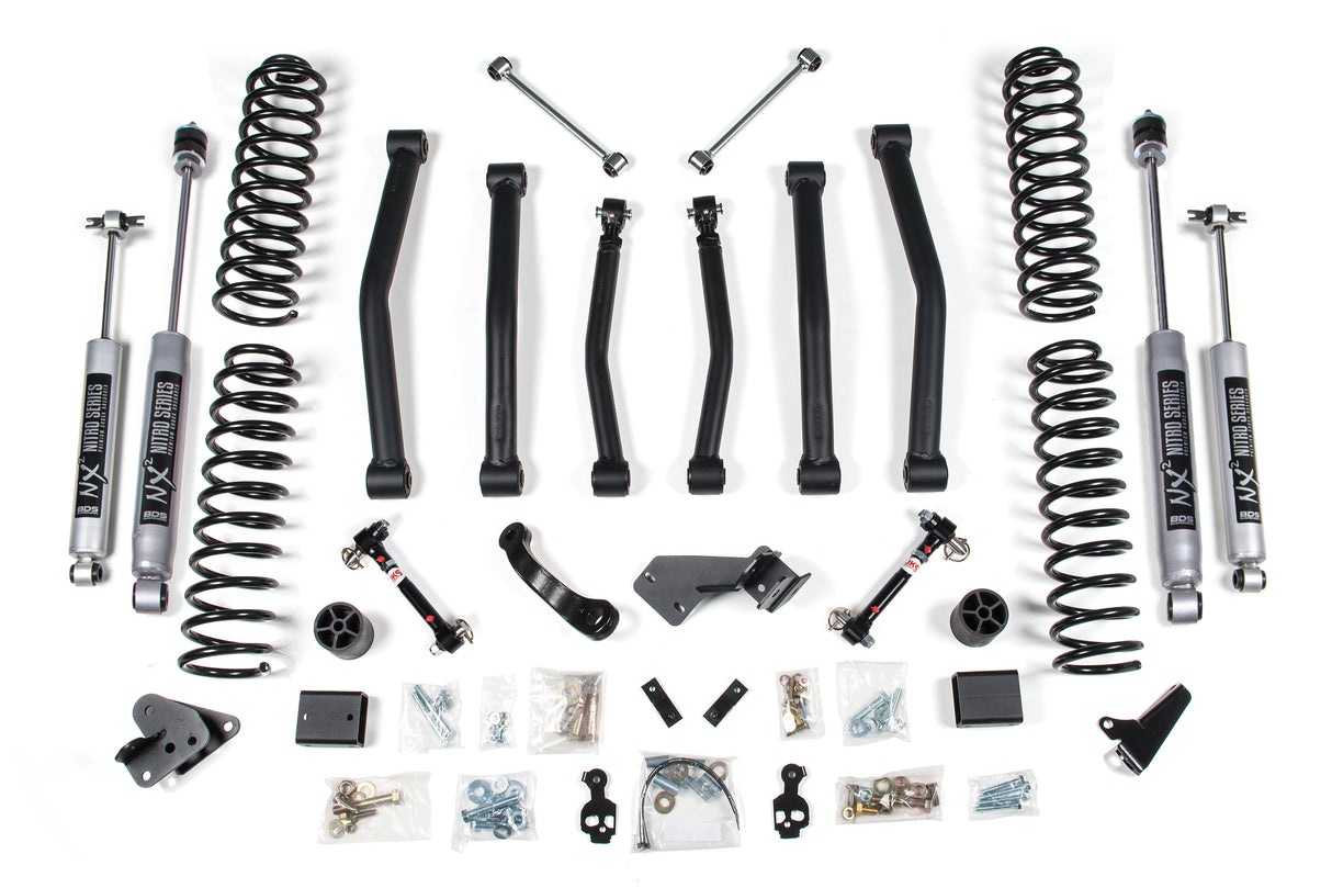2007-2011 Jeep Wrangler JK 4-Door 4.5" Lift Kit | Dirty Garage
