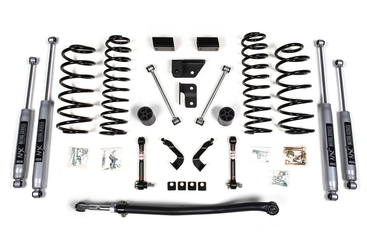 2018-2025 Jeep Wrangler JL 3" Lift Pro-Ride Coil Springs | Dirty Garage