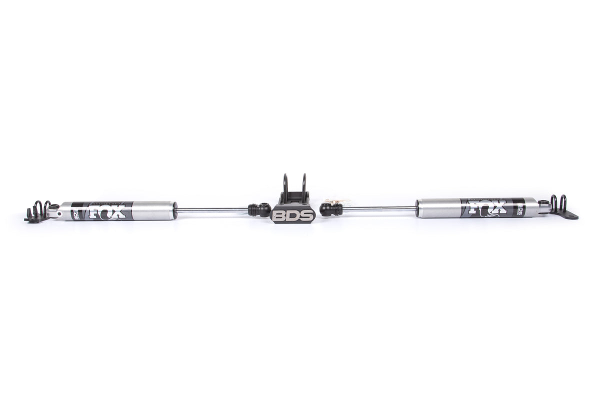 Jeep TJ/XJ/ZJ Dual Fox 2.0 Steering Stabilizer Kit | Dirty Garage