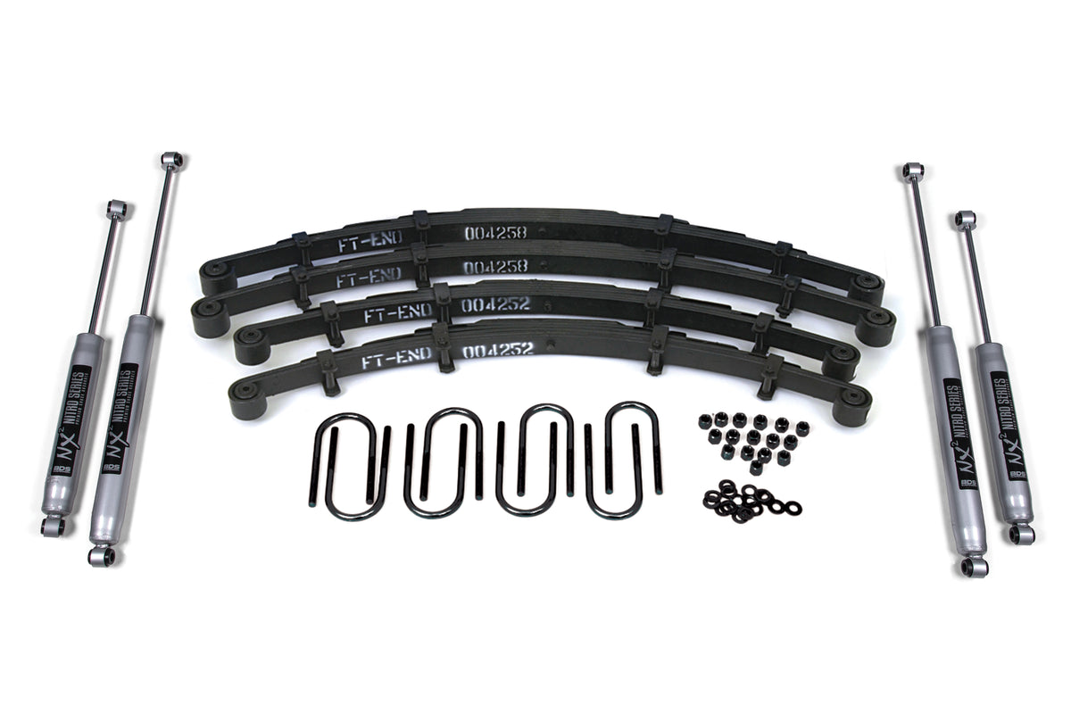 1953-1968 CJ5/CJ6/M38A1 2.5" Lift Spring Kit | Dirty Garage