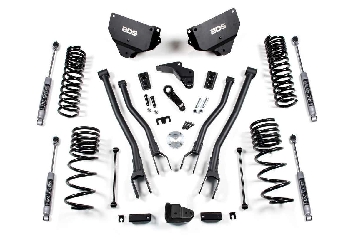 2014-2018 Ram 2500 4" Lift Diesel 4-Link Conversion | Dirty Garage