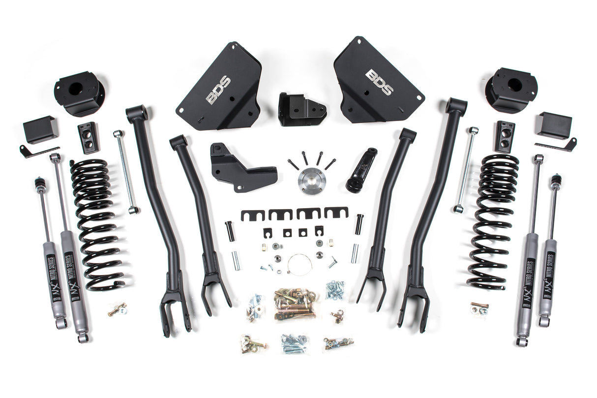 2014-2018 Ram 2500 4" Lift 4-Link Diesel Air Bag | Dirty Garage