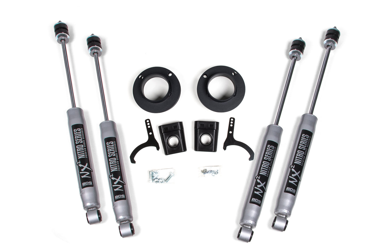 2014-2025 Ram 2500 2" Front Leveling Kit Air Ride | Dirty Garage