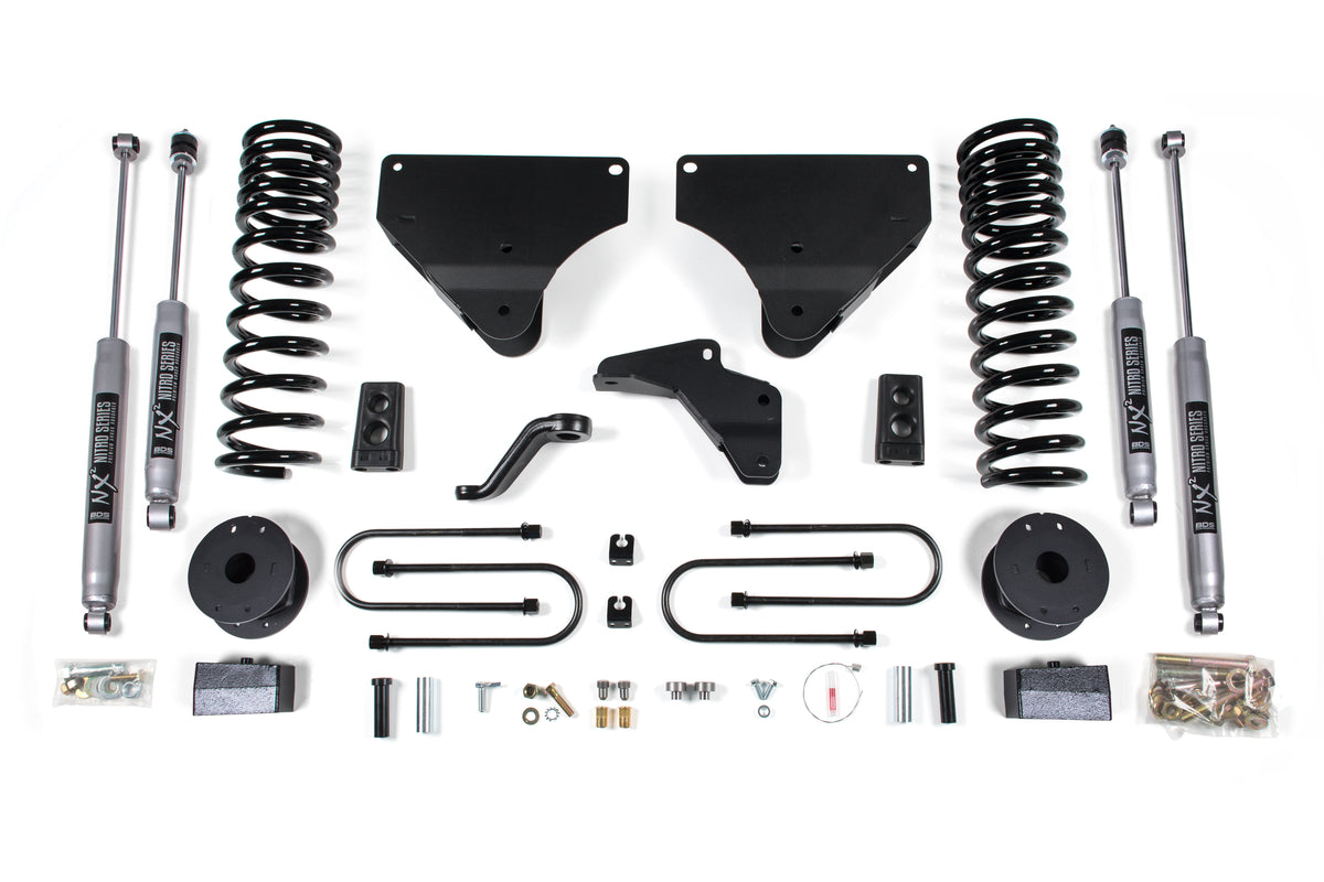 2013-2018 Ram 3500 4" Lift Air Bag Fox Shocks | Dirty Garage