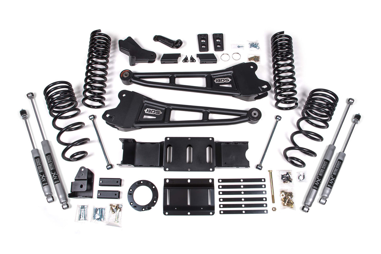 2019-2024 Ram 2500 4" Radius Arm Diesel Lift Fox Shocks | Dirty Garage