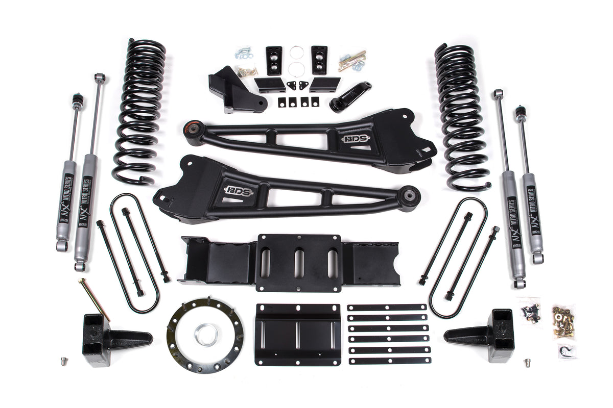 2019-2024 Ram 3500 5.5" Radius Arm Lift 5" Rear Block | Dirty Garage