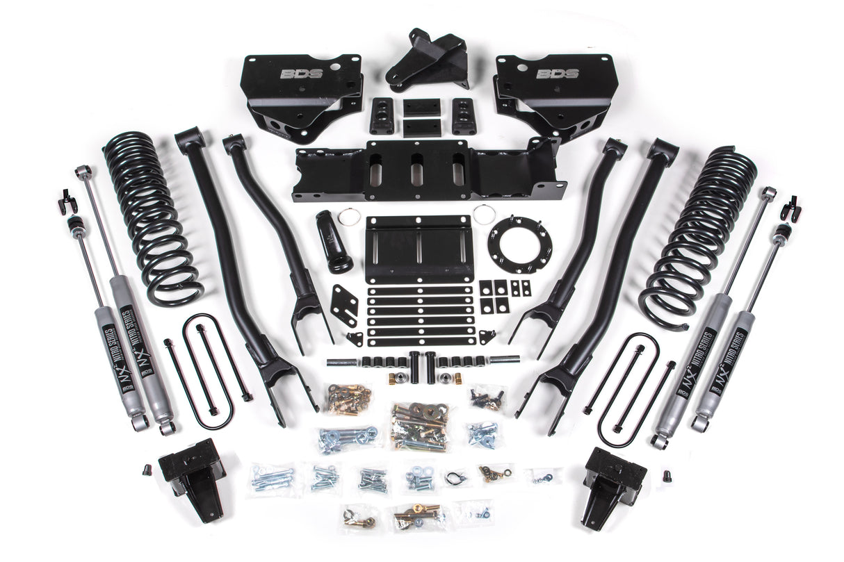 2019-2024 Ram 3500 6" Lift 4-Link Diesel 5" Rear Block 8-Bolt T-Case | Dirty Garage