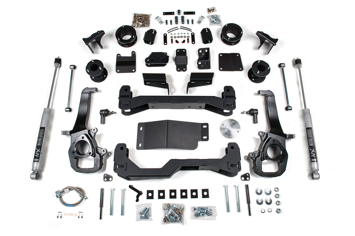 2020-2024 Ram 1500 4" Lift Fox 22" Wheels | Dirty Garage