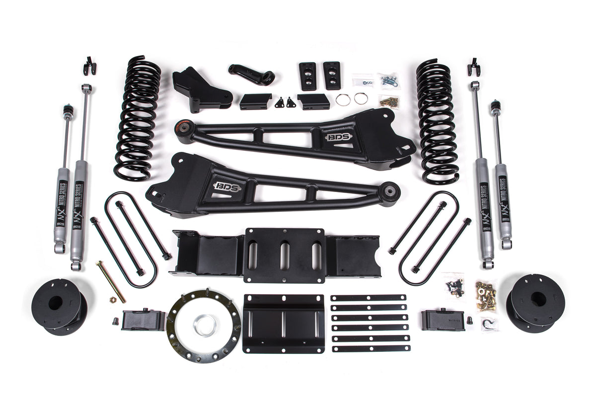 2019-2024 Ram 3500 4" Radius Arm Diesel Lift | Dirty Garage