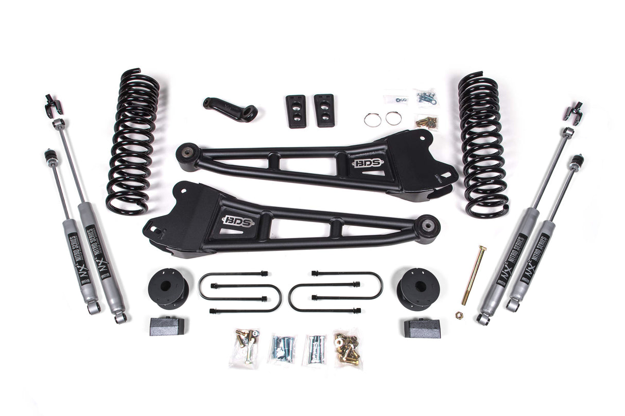 2013-2018 Ram 3500 4" Radius Arm Lift Diesel | Dirty Garage
