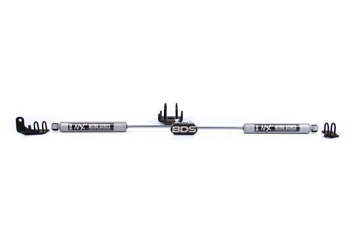 Ram 1500/2500 Dual NX2 Steering Stabilizer Kit | Dirty Garage
