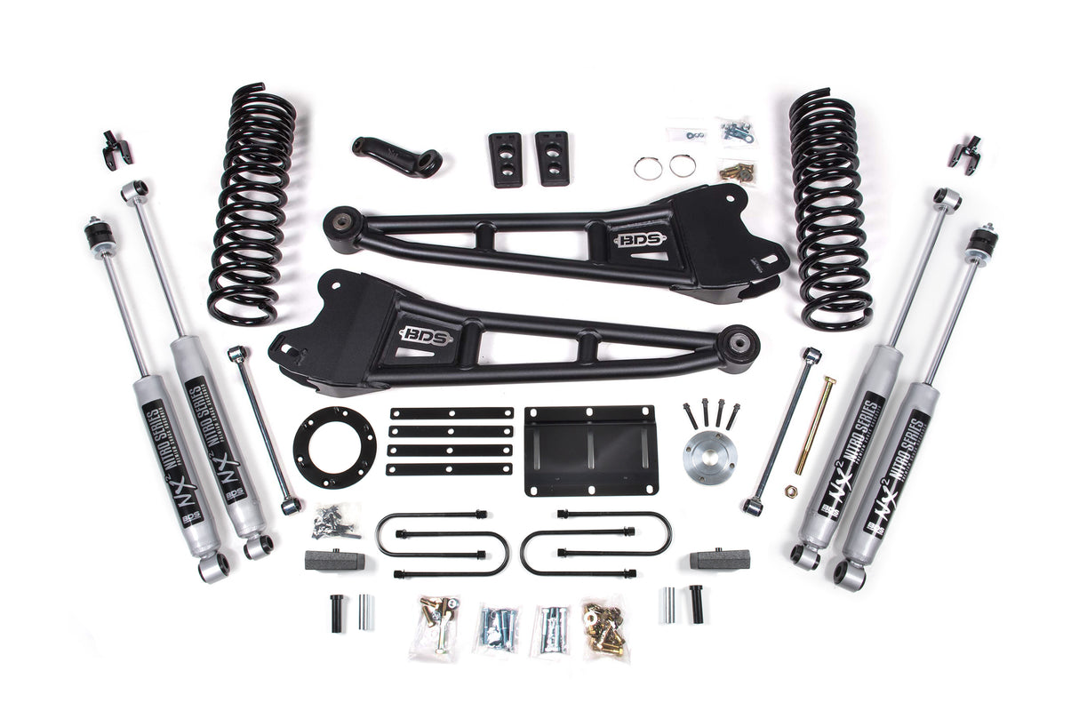 2013-2018 Ram 3500 5.5" Radius Arm Lift 5" Rear Block | Dirty Garage