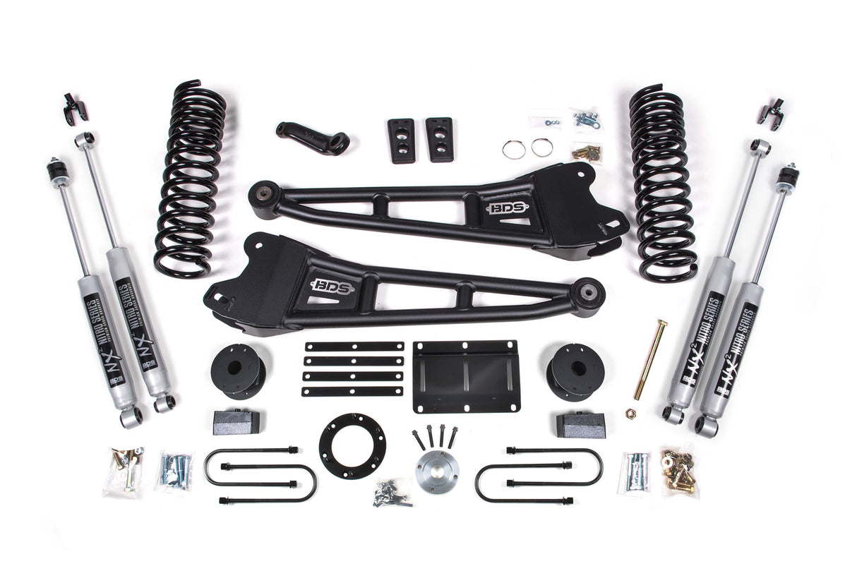 2013-2018 Ram 3500 5.5" Radius Arm 6" Rear Block Lift | Dirty Garage