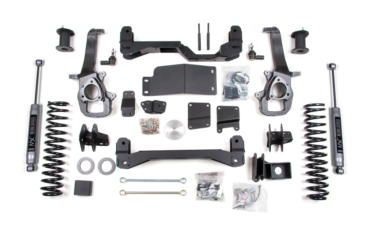 2009-2011 Ram 1500 4" Lift Coil Kit | Dirty Garage