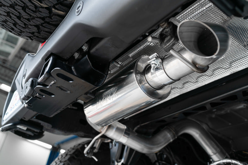 2021-2024 Bronco 2.3L 2.7L EcoBoost High Clearance Catback Exhaust - View 5 | Dirty Garage