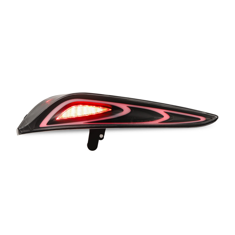 2020-2024 Supra Luxx-Series FT-1 Style LED Tail Lights Black - View 7 | Dirty Garage