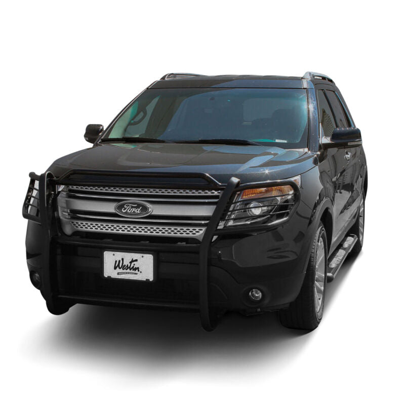 Westin Premier 4 Oval Nerf Step Bars 75 in - Black - View 4 | Dirty Garage