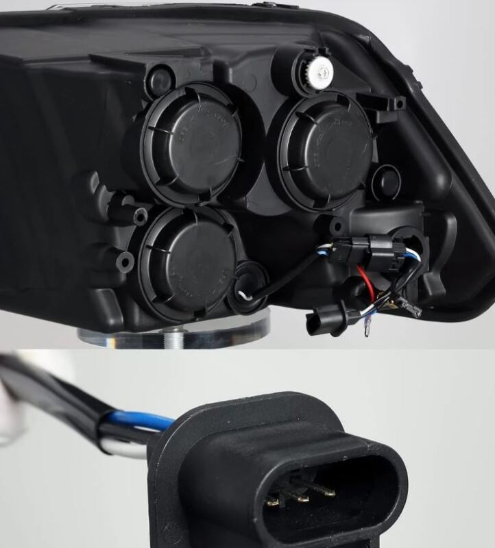 2009-2018 Charger Pro-Series Projector Black Headlights Sequential Signal DRL - View 5 | Dirty Garage