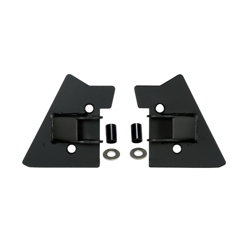 Rugged Ridge 97-02 Jeep Wrangler TJ Black Mirror Relocation Brackets - View 2 | Dirty Garage