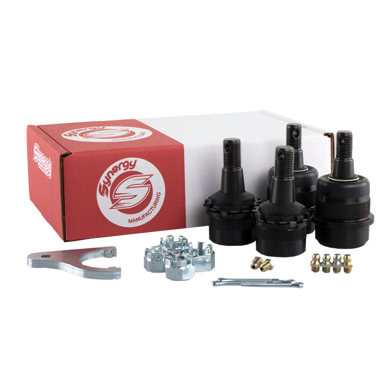Synergy Jeep JK/WJ HD Knurled Adjustable Ball Joint Kit - View 2 | Dirty Garage