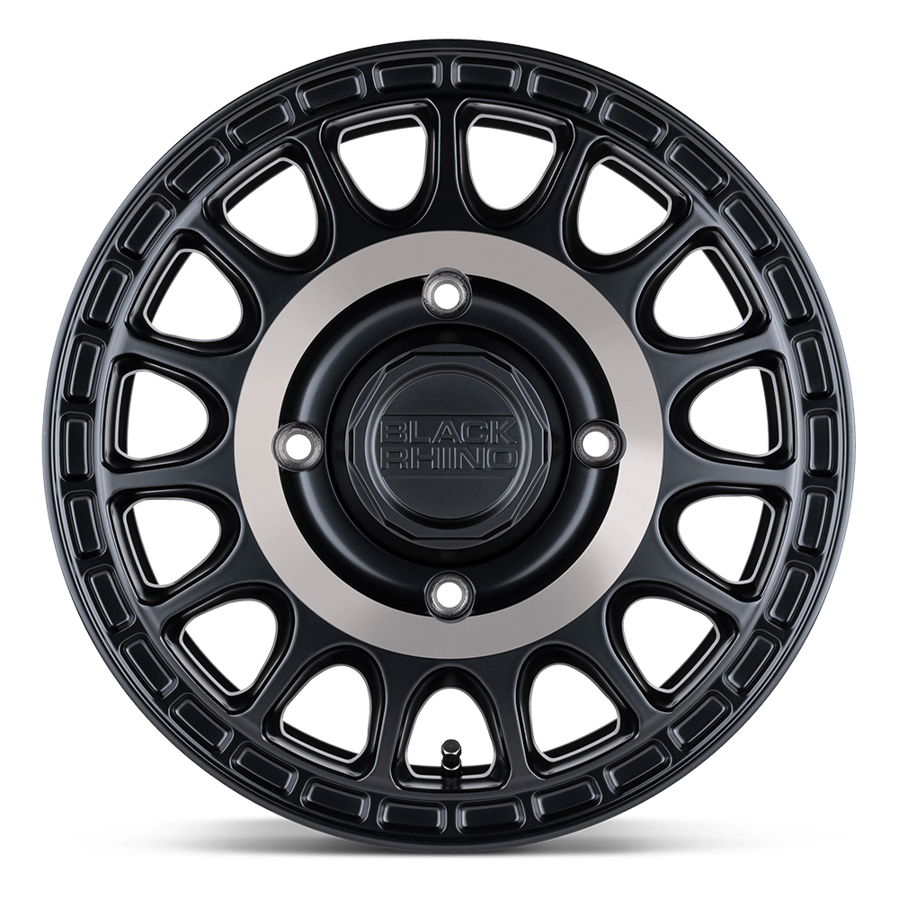 Black Rhino Sandstorm UTV Semi Gloss Black w/ Machined Tint Wheel | Dirty Garage