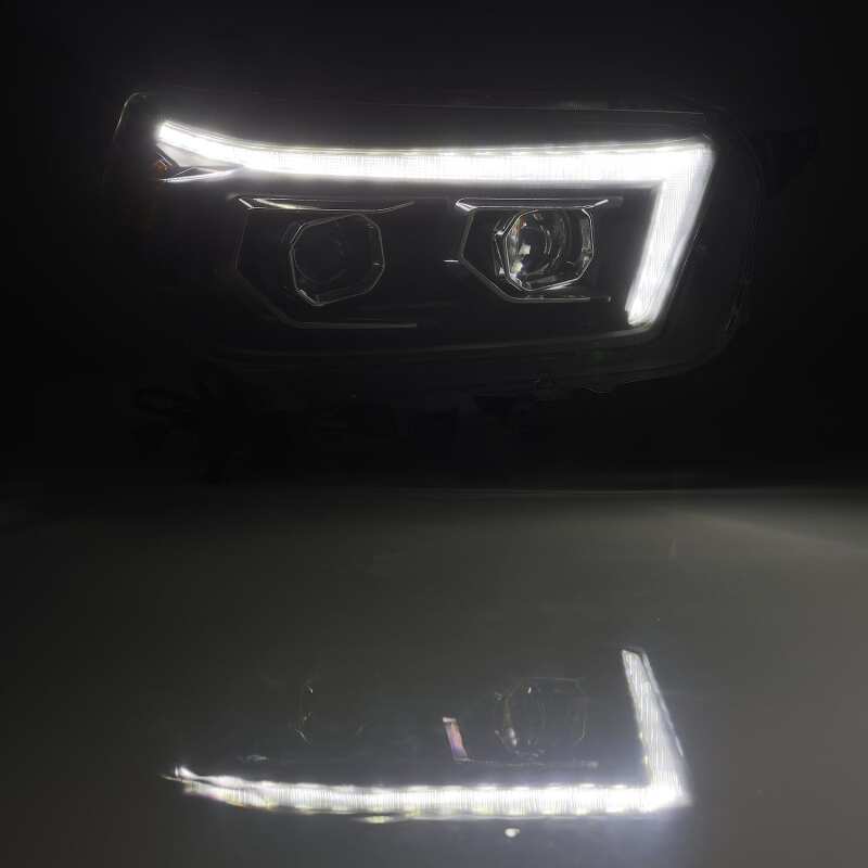 2010-2013 4Runner Pro-Series Projector Black Headlights Sequential Signal DRL - View 6 | Dirty Garage