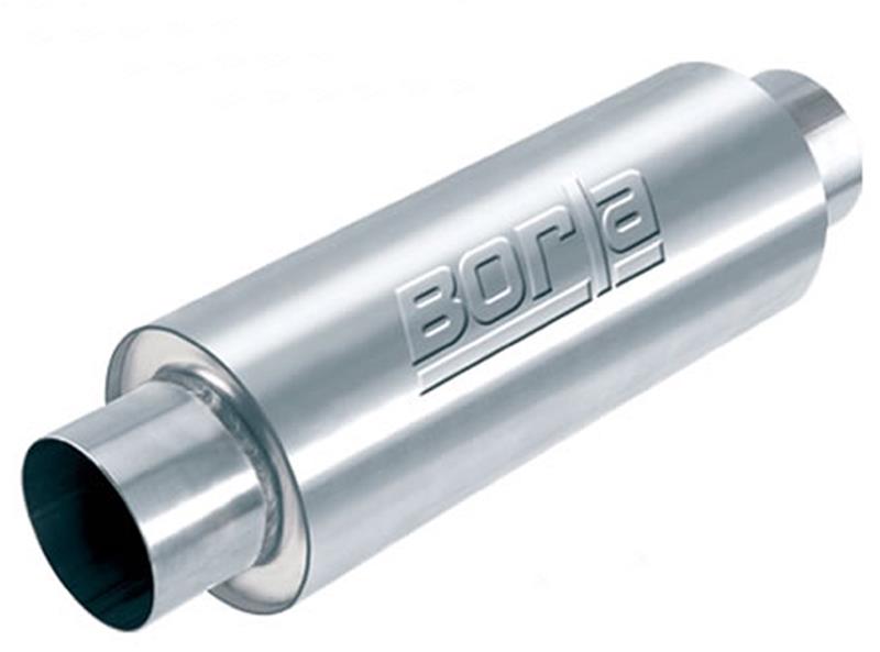 Borla XR-1 Multi-Core 3in Ctr-Ctr Round 16in x 6.25in Rotary Engine Equipped Racing Muffler - View 2 | Dirty Garage