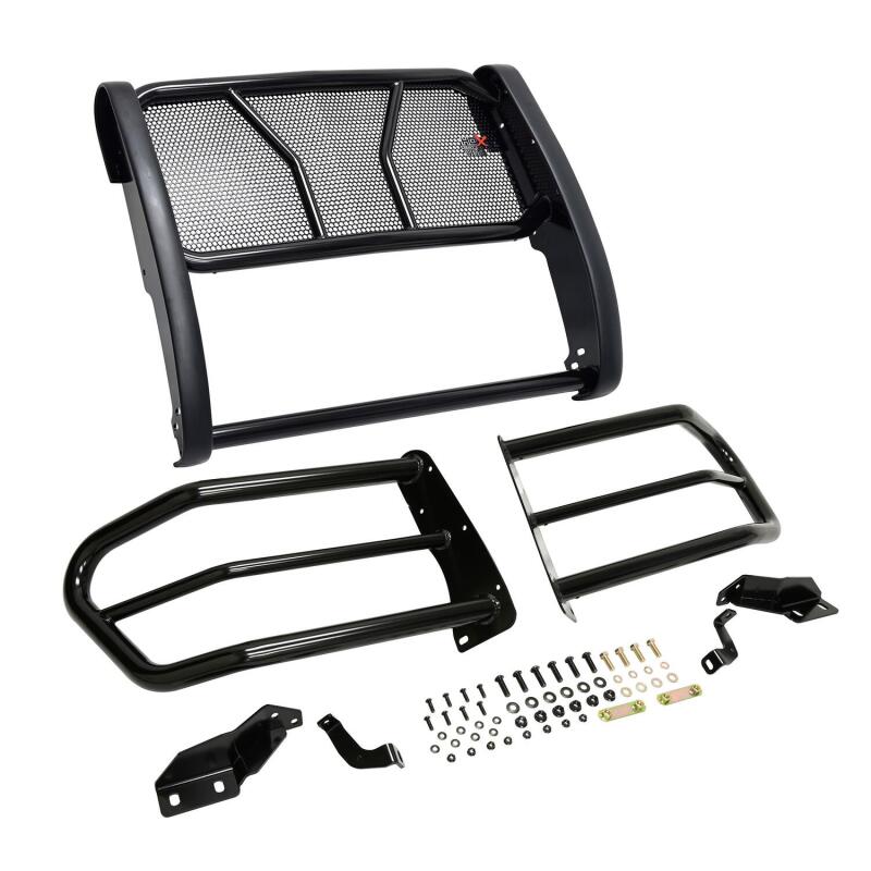 2021-2026 F-150 HDX Modular Black 3-Piece Grille Guard - View 4 | Dirty Garage