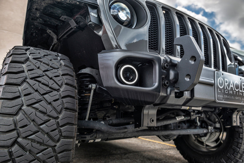 2007-2024 Wrangler High Performance LED Fog Lights ColorSHIFT Dynamic - View 17 | Dirty Garage