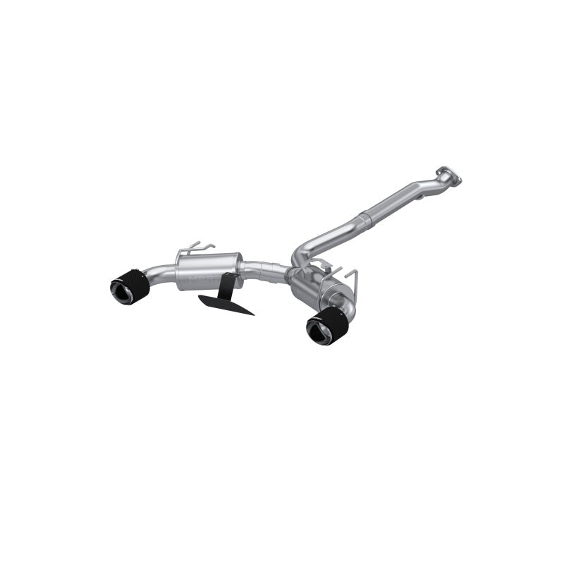 2023 Corolla 1.6L T304 SS 3" Cat Back Dual Split Rear w/ Carbon Fiber Tips | Dirty Garage