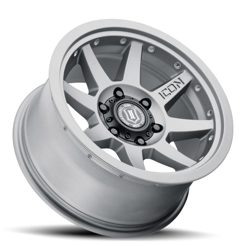 Universal Rebound Pro 17x8.5 6x5.5 0mm Offset 4.75" BS 106.1mm Bore Titanium Wheel - View 14 | Dirty Garage