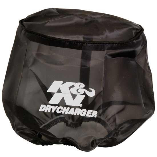 Universal Drycharger Round Tapered Black Filter Wrap | Dirty Garage