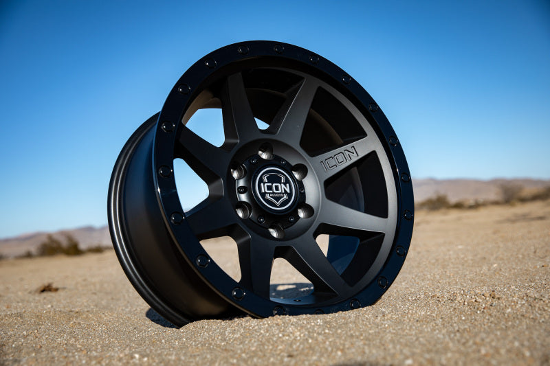 Universal Rebound 18x9 6x135 6mm Offset Double Black Wheel - View 5 | Dirty Garage
