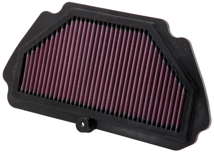 Replacement Air Filter 2009-2012 Kawasaki ZX6R Ninja 600/2009-2010 ZX6R Ninja Monster Energy 600 - View 6 | Dirty Garage