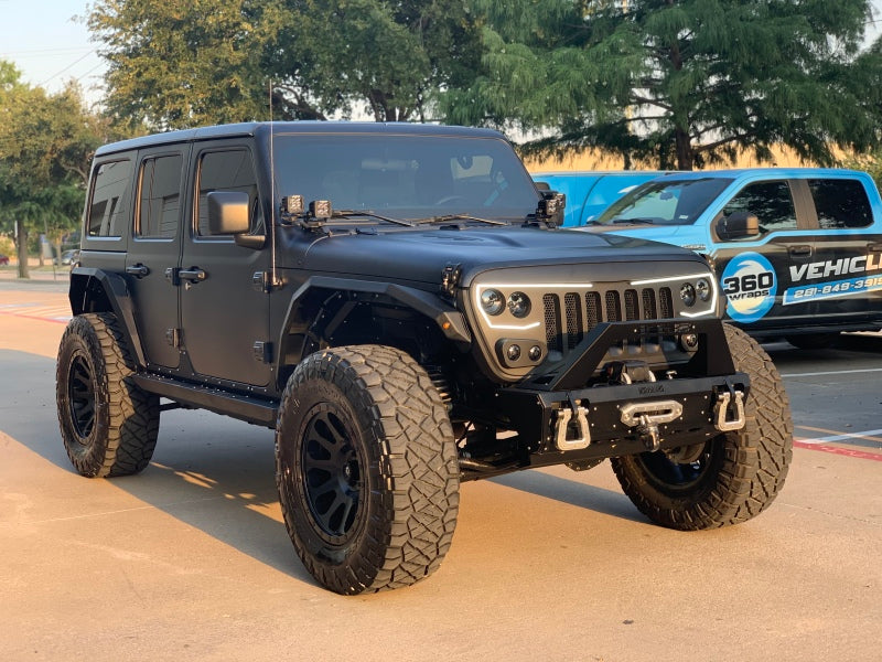 2018-2025 Wrangler JL JT VECTOR Series Full LED Grille - View 19 | Dirty Garage