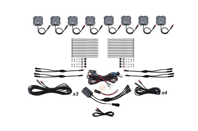 Universal Stage Series RGB+W LED Rock Light Kit | Dirty Garage