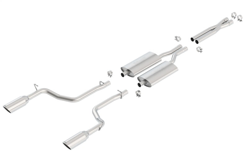 Borla 05-10+ Charger / Magnum / 300C R/T 5.7L Aggressive Catback Exhaust - View 2 | Dirty Garage