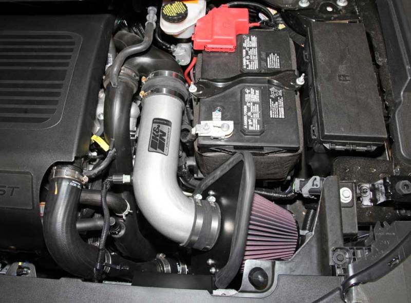 Universal 11 Ford Taurus SHO 3.5L V6 Silver Typhoon Cold Air Intake - View 12 | Dirty Garage